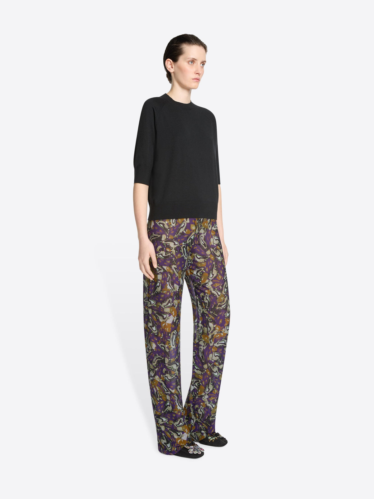 Elasticated Viscose Pants