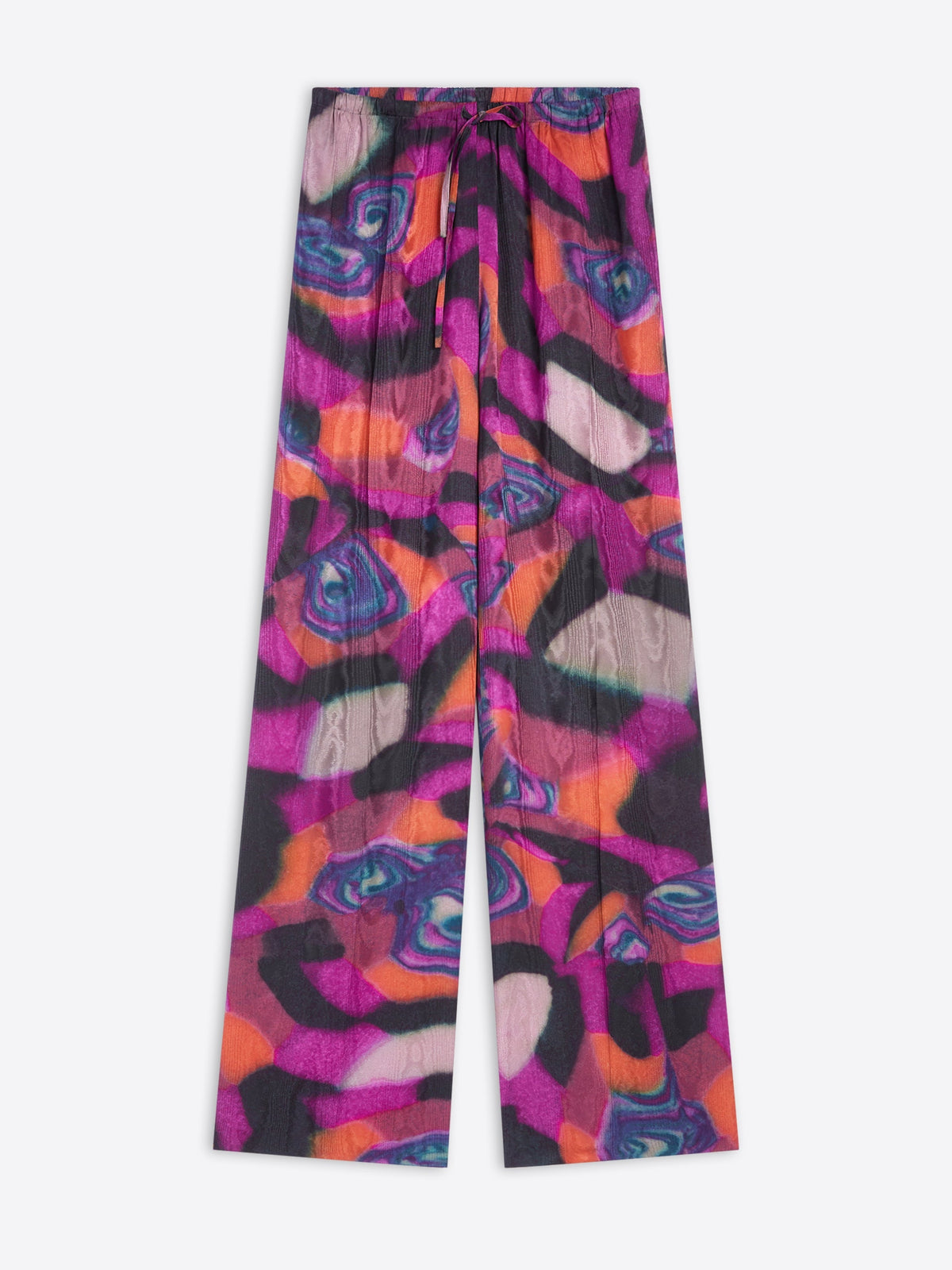 Elasticated Moirﾨﾦ Pants